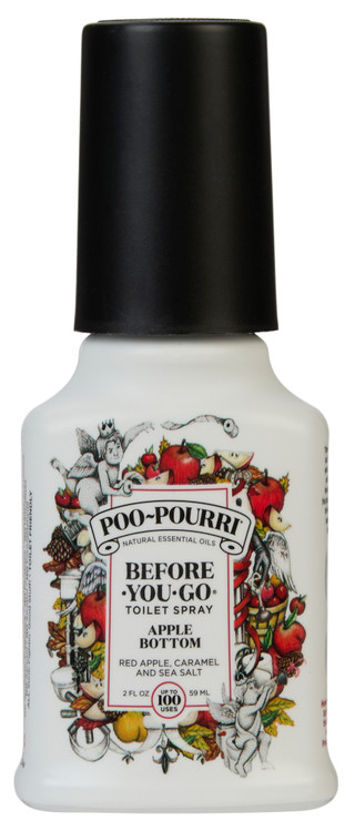 Thumbnail 1: POO-POURRI 2 oz Apple Bottom Toilet Spray 
