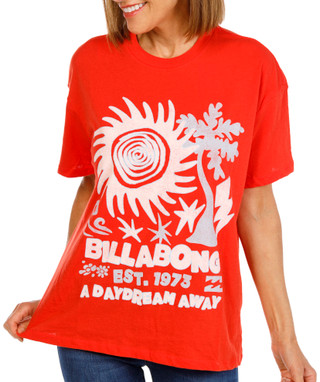 Thumbnail 1: BILLABONG Women's Short Sleeve Dazed Feeling Tomboy Tee 