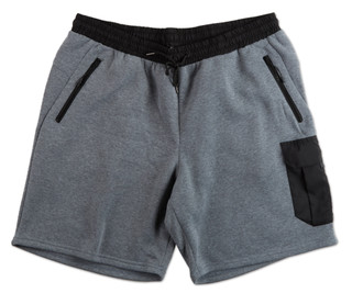 Thumbnail 1: RBX Big Men's 4-Way Stretch Fleece Shorts 