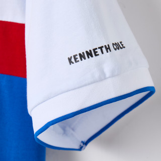 Thumbnail 3: Kenneth Cole Men's Americana Color Block Logo Tee 