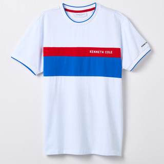 Thumbnail 1: Kenneth Cole Men's Americana Color Block Logo Tee 