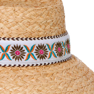 Thumbnail 2: Sun 'N' Sand Raffia Bucket Brim Hat 