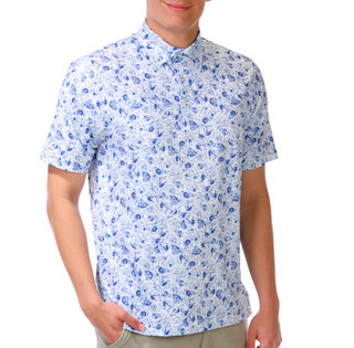 Thumbnail 1: GREG NORMAN Men's Short Sleeve Performance Polo 