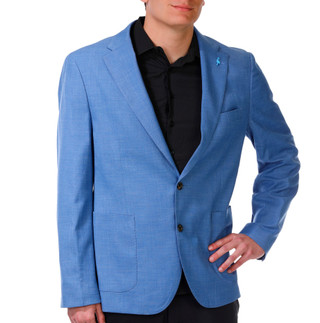 Thumbnail 1: TAILORBYRD Men's Long Sleeve Cross Dyed Sport Coat 