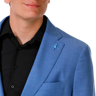 Thumbnail 2: TAILORBYRD Men's Long Sleeve Cross Dyed Sport Coat 