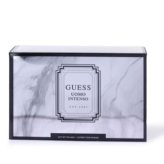 Thumbnail 2: Guess Men's Uomo Intenso Eau De Toilette 4 Piece Set 3.4 oz with Travel Bag 