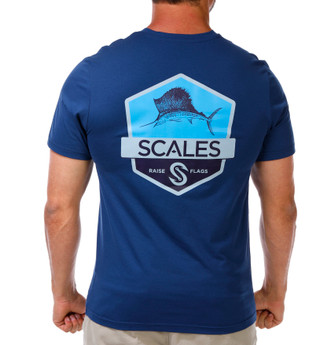 Thumbnail 5: SCALES Men's Short Sleeve Graphic Crew Neck Tee 