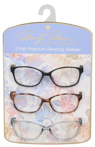 Thumbnail 1: Marilyn Monroe 3 Pk Premium Reading Glasses 
