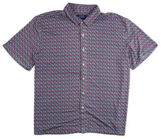 Thumbnail 1: North Hudson Americana Big Men's Americana Button Down Shirt 