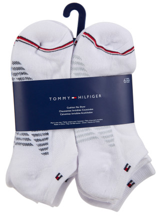 Thumbnail 1: Tommy Hilfiger Men's 6 Pk Cusioned No-Show Socks 