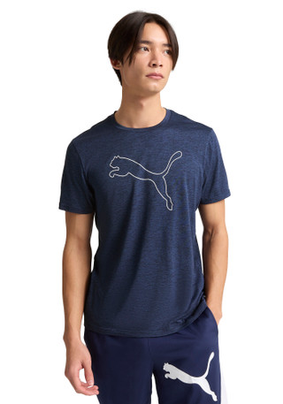 Thumbnail 1: Puma Men's Short Sleeve Essential Heather Tee 