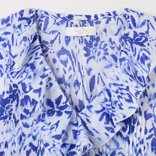 Thumbnail 2: Coral Bay Petite Sleeveless Ruffle Front Top 