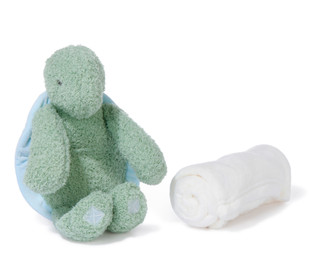 Thumbnail 2: Elegant Baby Baby's Plush Turtle Toy 