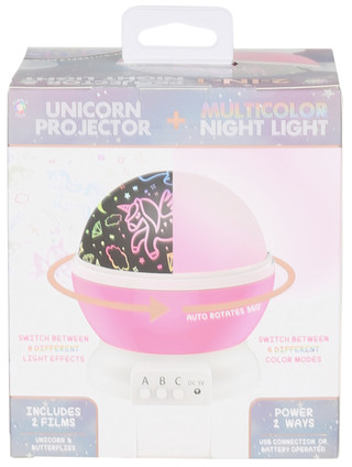Thumbnail 2: SIMPLY TECH 2 in 1 Unicorn & Butterflies Projector & Night Light 