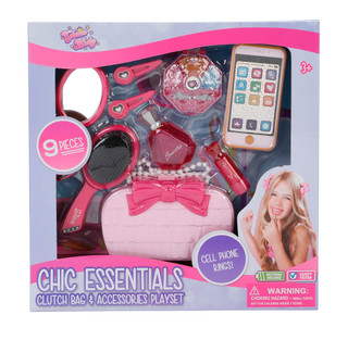 Thumbnail 1: Brooklyn Lollipop 9 Pc Chic Essentials Clutch Bag & Accessories Play Set 