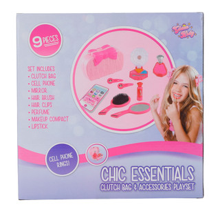 Thumbnail 2: Brooklyn Lollipop 9 Pc Chic Essentials Clutch Bag & Accessories Play Set 
