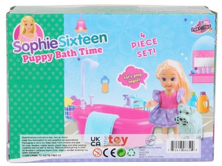 Thumbnail 2: Sophie Sophie Sixteen Puppy Bath Time Doll Set 