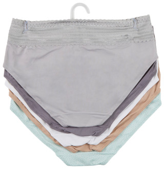 Thumbnail 3: Warners Women's 5 Pk Lace Hipster Panties  
