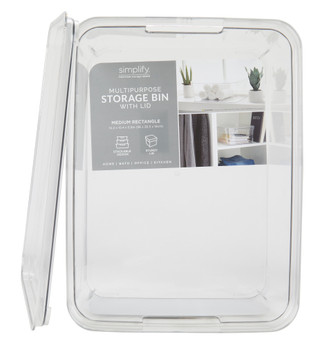 Thumbnail 2: SIMPLIFY 2 Pk Multi Purpose Storage Bins  