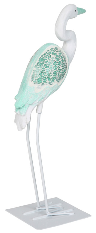 Thumbnail 2: Fancy That 12 in Mosaic Egret Figurine 