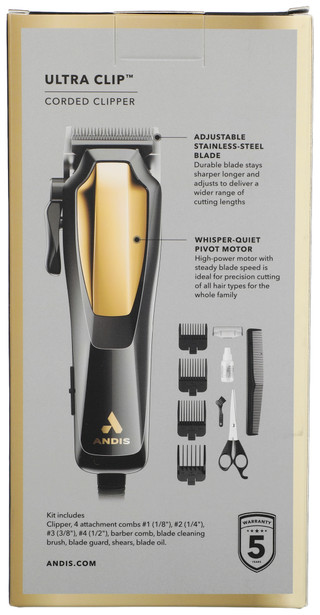 Thumbnail 2: Andis 10 Pc Precision Clipper Kit 