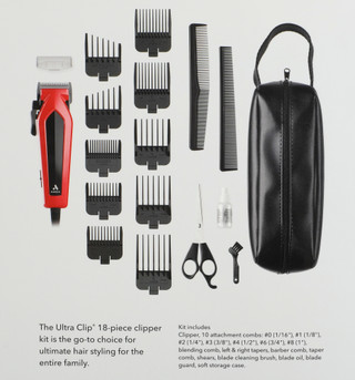 Thumbnail 3: Andis 18 Pc Precision Clipper Kit 