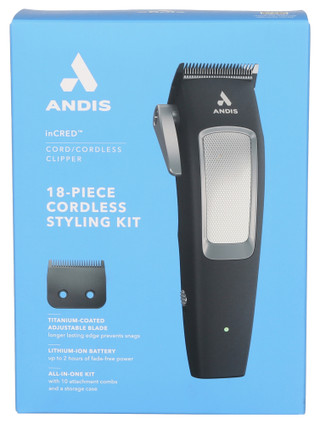Thumbnail 1: Andis 18 Pc Cordless Styling Kit 