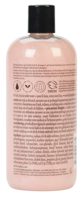 Thumbnail 2: Philosophy 16 oz Intense Floral Bergamot Scented Shower Gel 