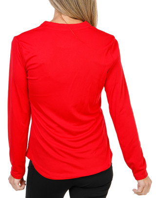 Thumbnail 2: REEL LEGENDS Women's Long Sleeve Freeline Mandarin Top 