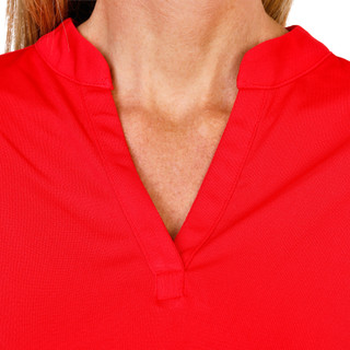 Thumbnail 4: REEL LEGENDS Women's Long Sleeve Freeline Mandarin Top 
