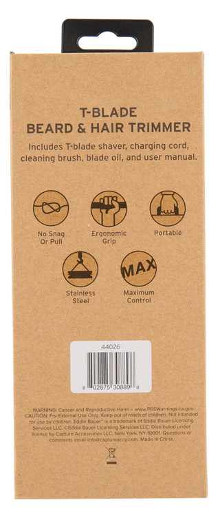 Thumbnail 2: Eddie Bauer T-Blade Beard & Hair Trimmer 