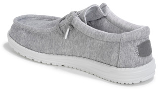 Thumbnail 6: Hey Dude Mens Wally Stretch Jersey Casual Shoes 