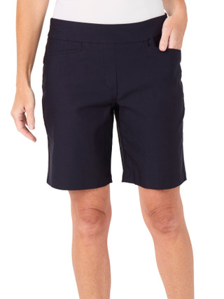 Thumbnail 1: Coral Bay Golf Petite Solid Pull On Shorts 