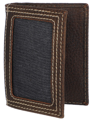 Thumbnail 2: Wrangler Genuine Leather Front Pocket Wallet 