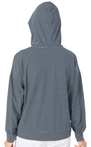 Thumbnail 2: Cyrus Women's Long Sleeve Striped Hoodie 