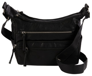 Thumbnail 1: Bueno Vintage Dual Section Crossbody with 3 Front Compartments 