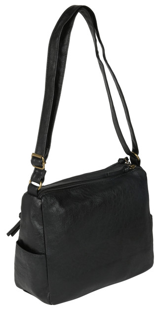 Thumbnail 3: Bueno Vintage Two Compartment Satchel with Shoulder Strap 