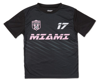 Thumbnail 1: Fast Action Boys Miami Soccer Graphic Tee 