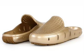 Thumbnail 5: Floafers  Waterproof Unisex Metallic Sunset Slides 