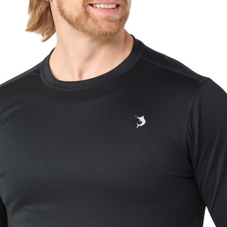 Thumbnail 3: REEL LEGENDS Men's Long Sleeve Freeline Crew Neck Performance Shirt 