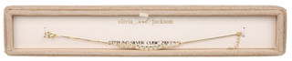 Thumbnail 2: OLIVIA & JACKSON Sterling Silver Gold CZ Bracelet 