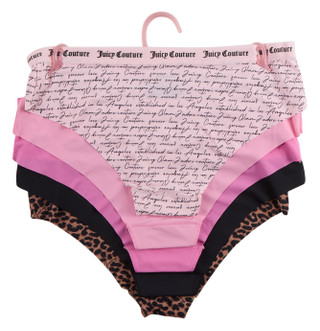 Thumbnail 2: Juicy Couture Juniors 5 Pk No Panty Line Hipster Panties 