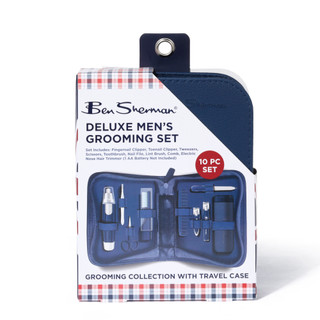 Thumbnail 1: Ben Sherman Men's 10 Pc Deluxe Grooming Set 