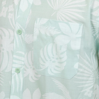 Thumbnail 6: REEL LEGENDS Men's Short Sleeve Beachside Woven Polo 