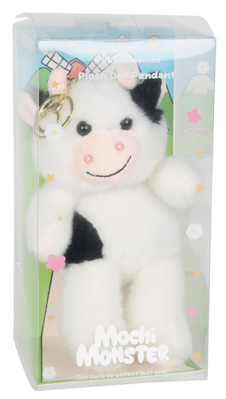 Thumbnail 1: Mochi Monster Plush Cow Doll Bag Charm 