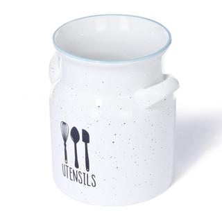Thumbnail 3: 10 Strawberry Street 7.5 in Ceramic Utensil Crock 