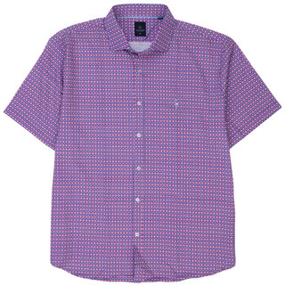 Thumbnail 1: TAILORBYRD Men's Short Sleeve Print Performance Shirt 