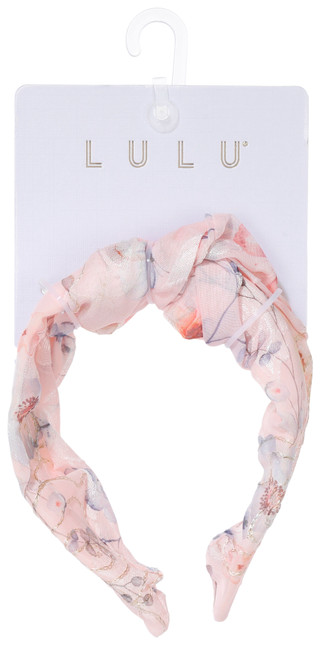 Thumbnail 1: Lulu Sheer Floral Headband 