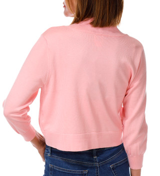 Thumbnail 2: Zac & Rachel Women's Long Sleeve Shawl Collar Shrug 