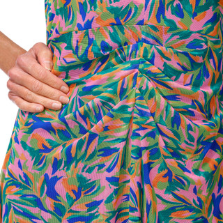 Thumbnail 2: Vince Camuto Women's Sleeveless V Neck Tropical Dress 